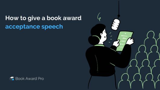 how to give a book award acceptance speech
